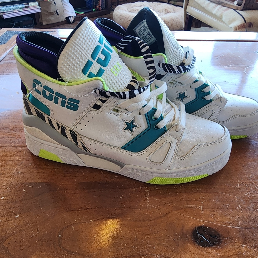 Converse CONS ERX 260 white mens 20 men 11.5 zebra NEW